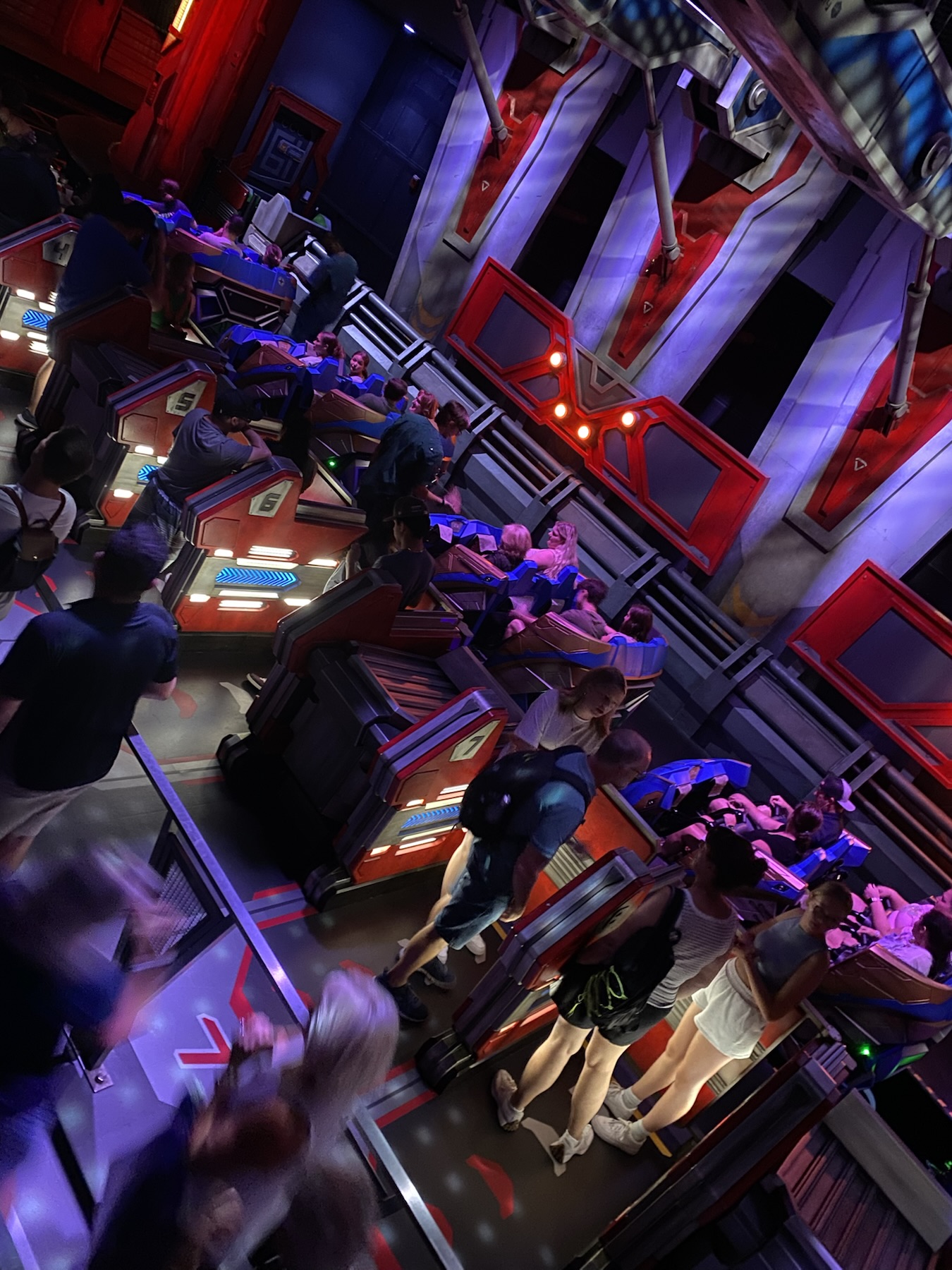 Guardians Ride Load area