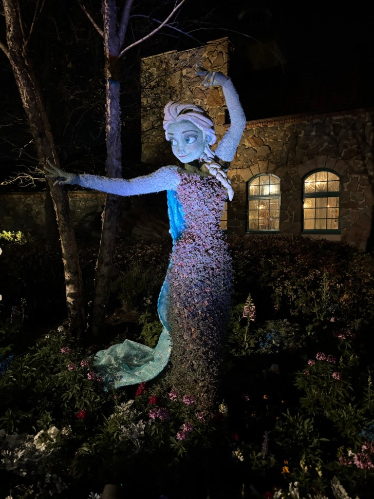 Queen Elsa, Epcot International Flower and Garden Festival