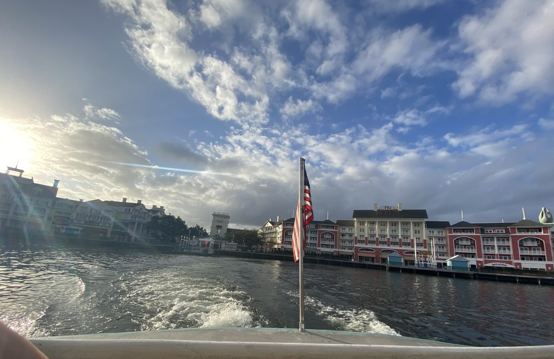 Friendship Boats to EPCOT and Hollywood Studios