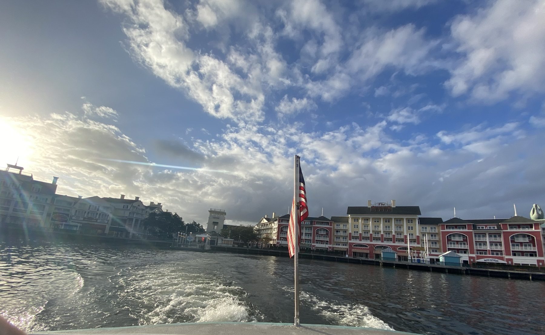 Friendship Boats to EPCOT and Hollywood Studios