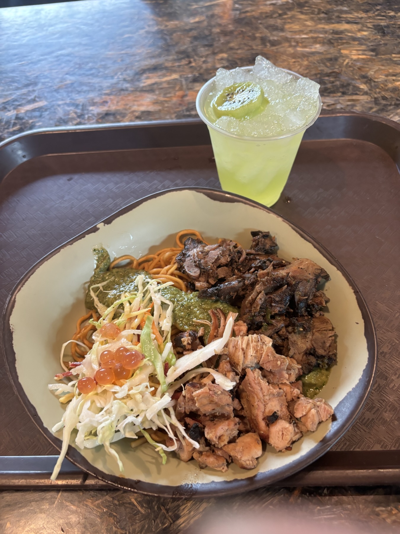 Satu'li Canteen in Pandora World of Avatar, build-your-own-bowl, big enough to share