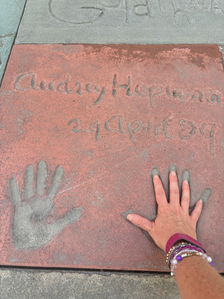 Audrey Hepburn's square at Disney's Hollywood Studios