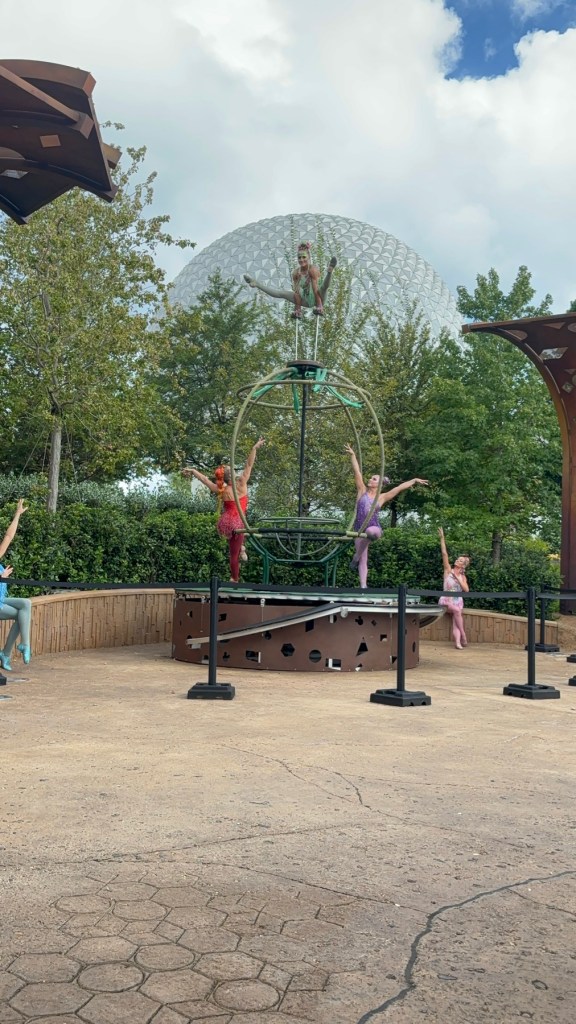 AntiGravity performing at EPCOT