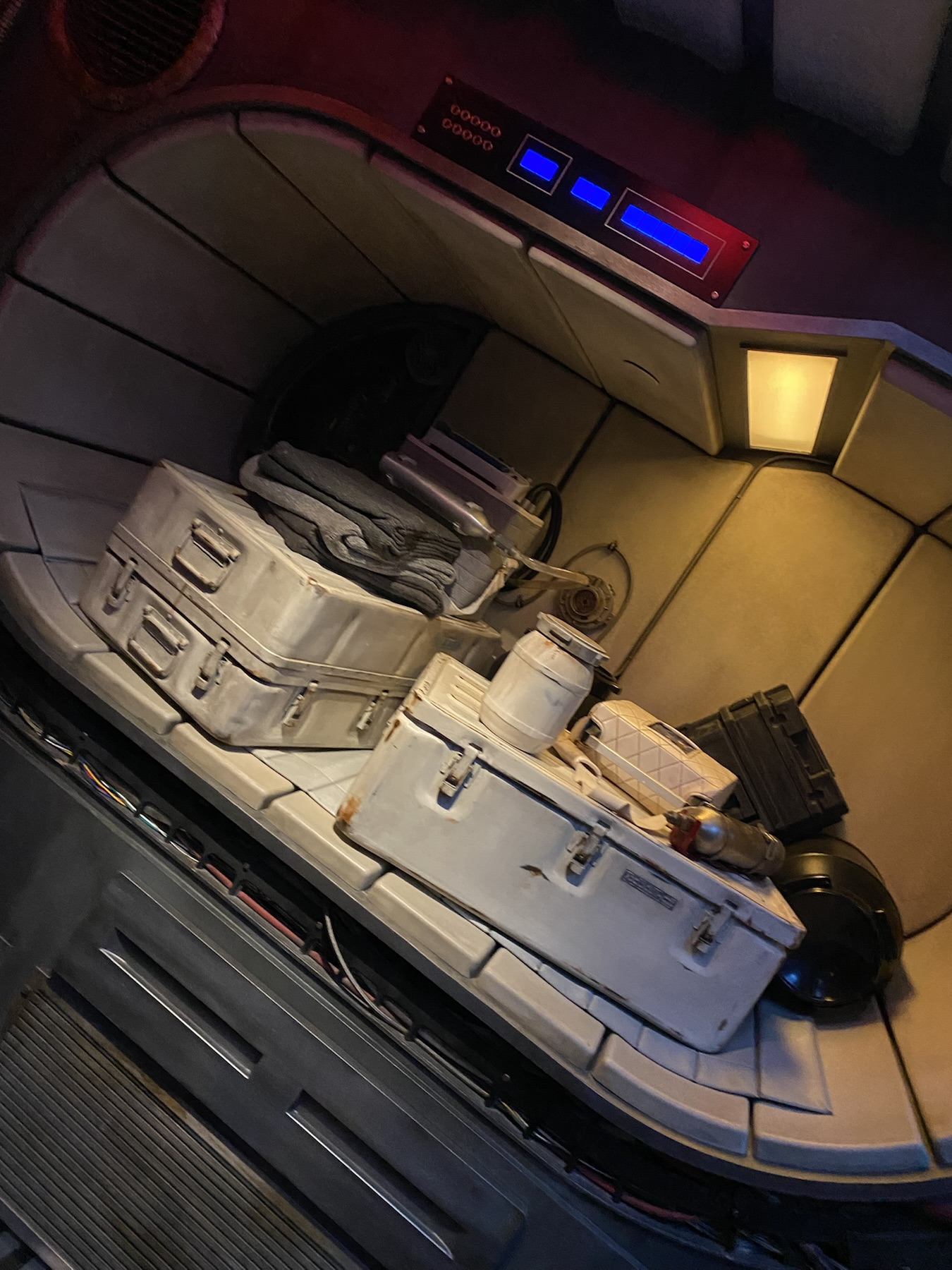 Inside the Millenium Falcon