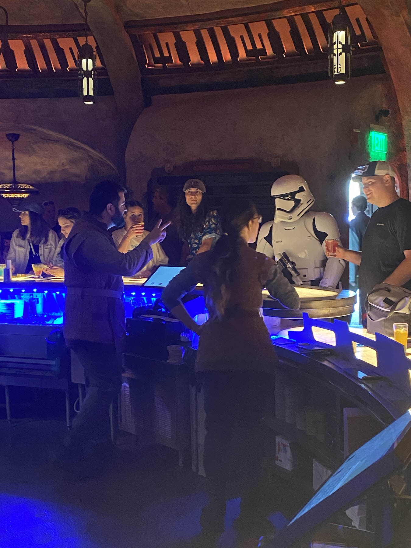 Storm Troopers at Oga's Cantina Galaxy's Edge