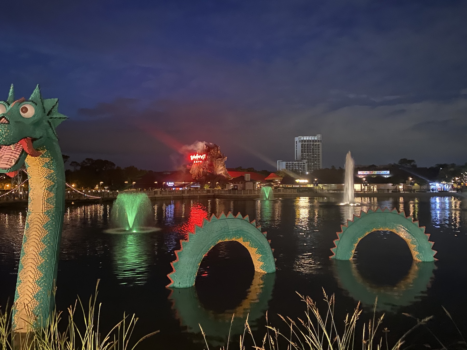 LEGO Sea Monster at Disney Springs