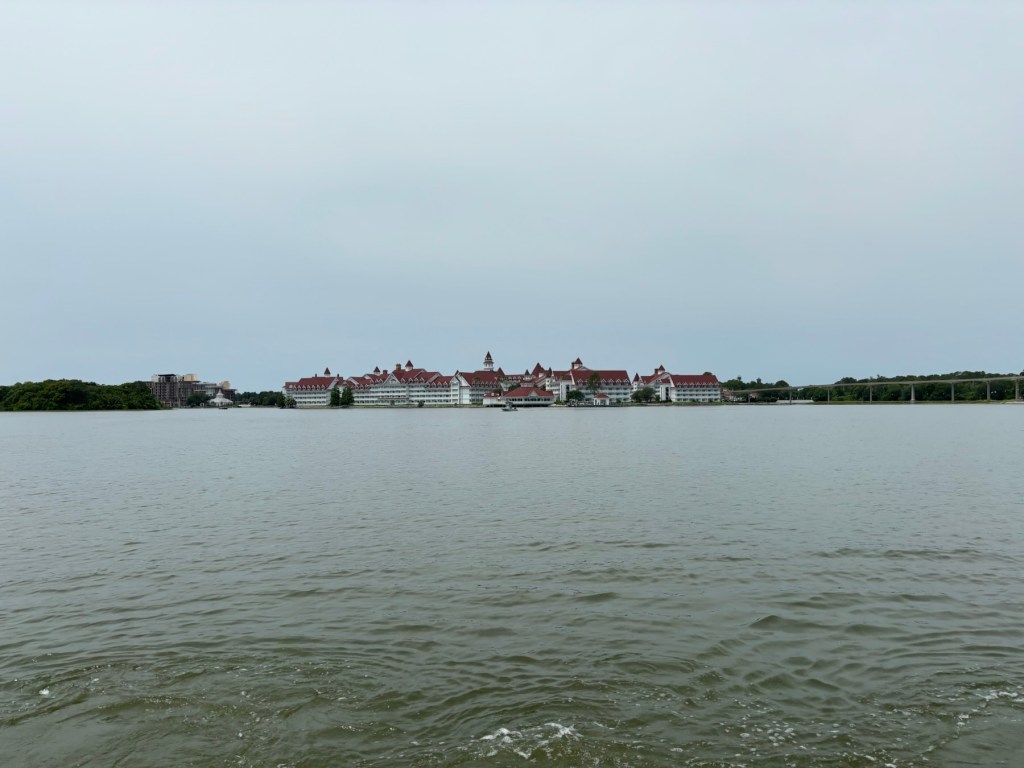 Rainy morning at Grand Floridian Resort and Spa