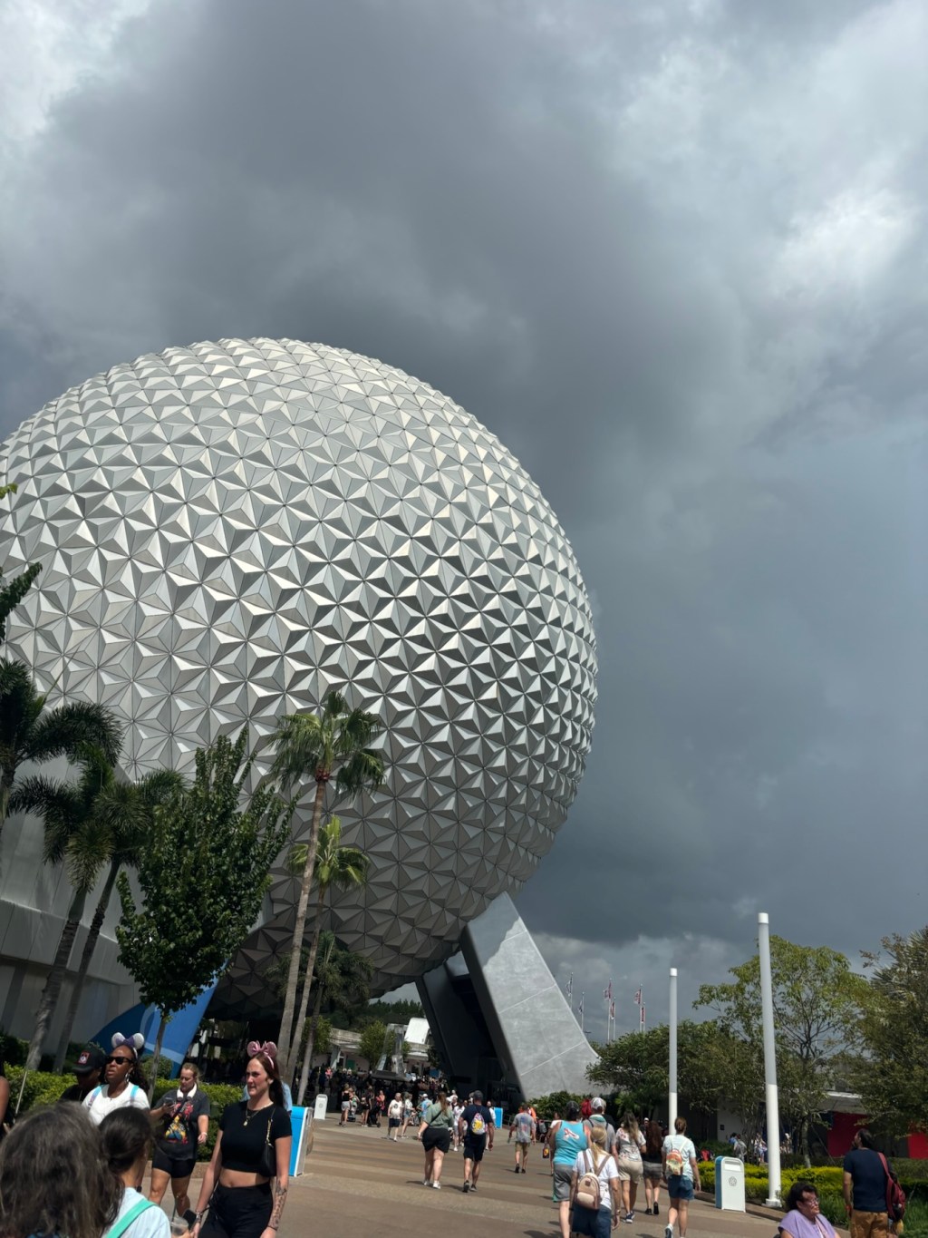 Storm clouds in EPCOT