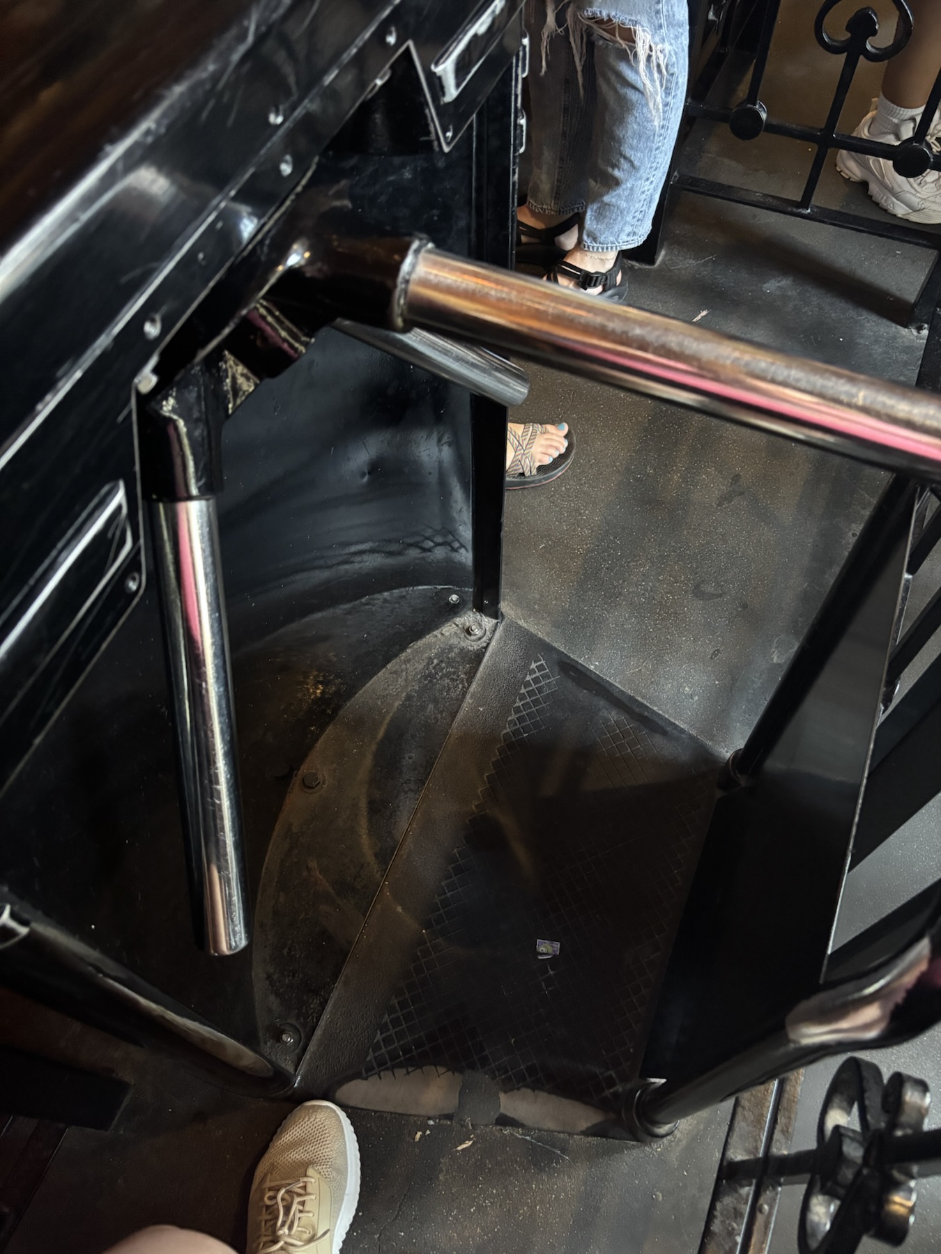 Classic turnstiles at Disneyland