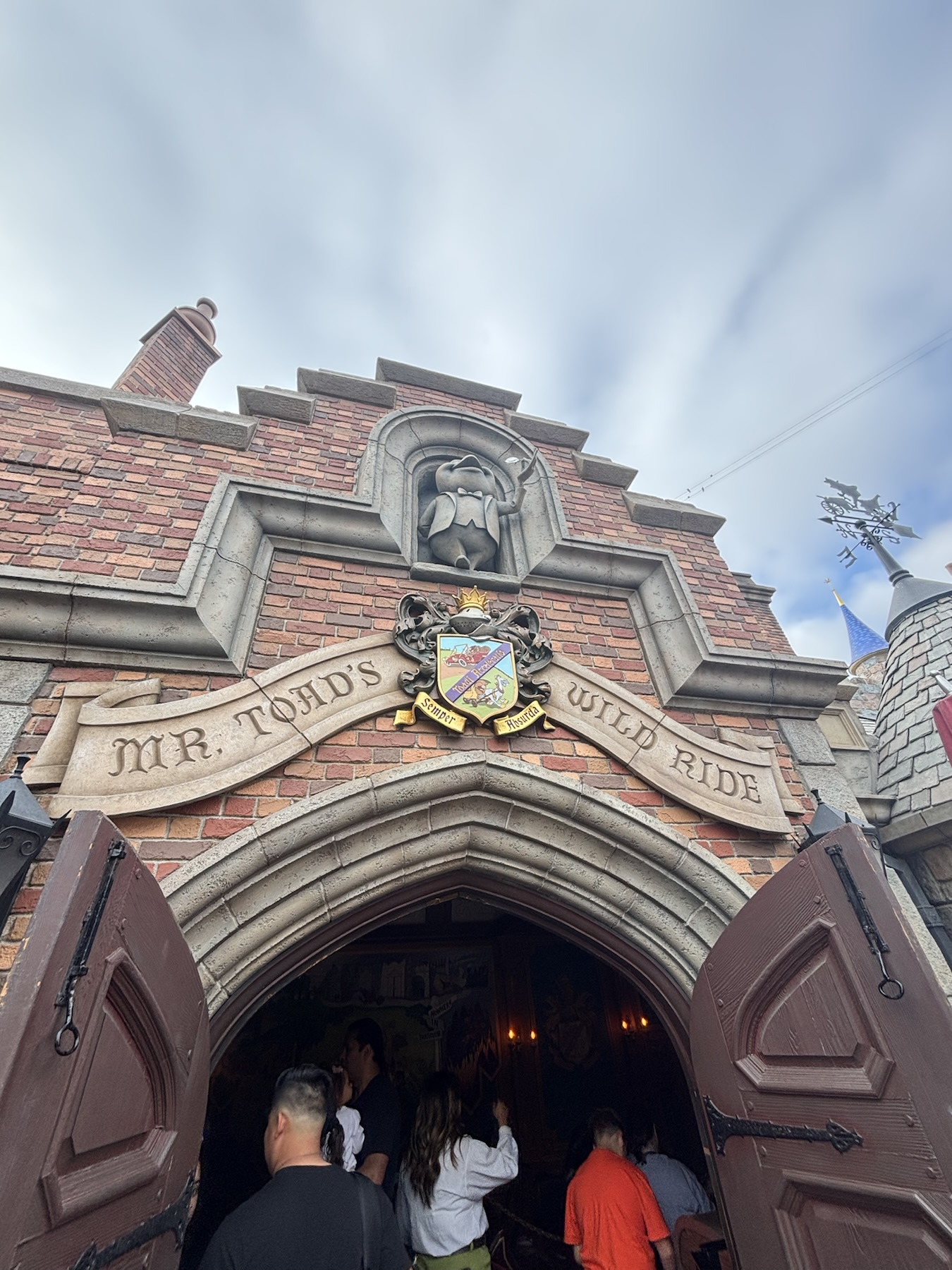 Toad Hall, home of J. Thaddeus Toad, in Fantasyland at Disneyland