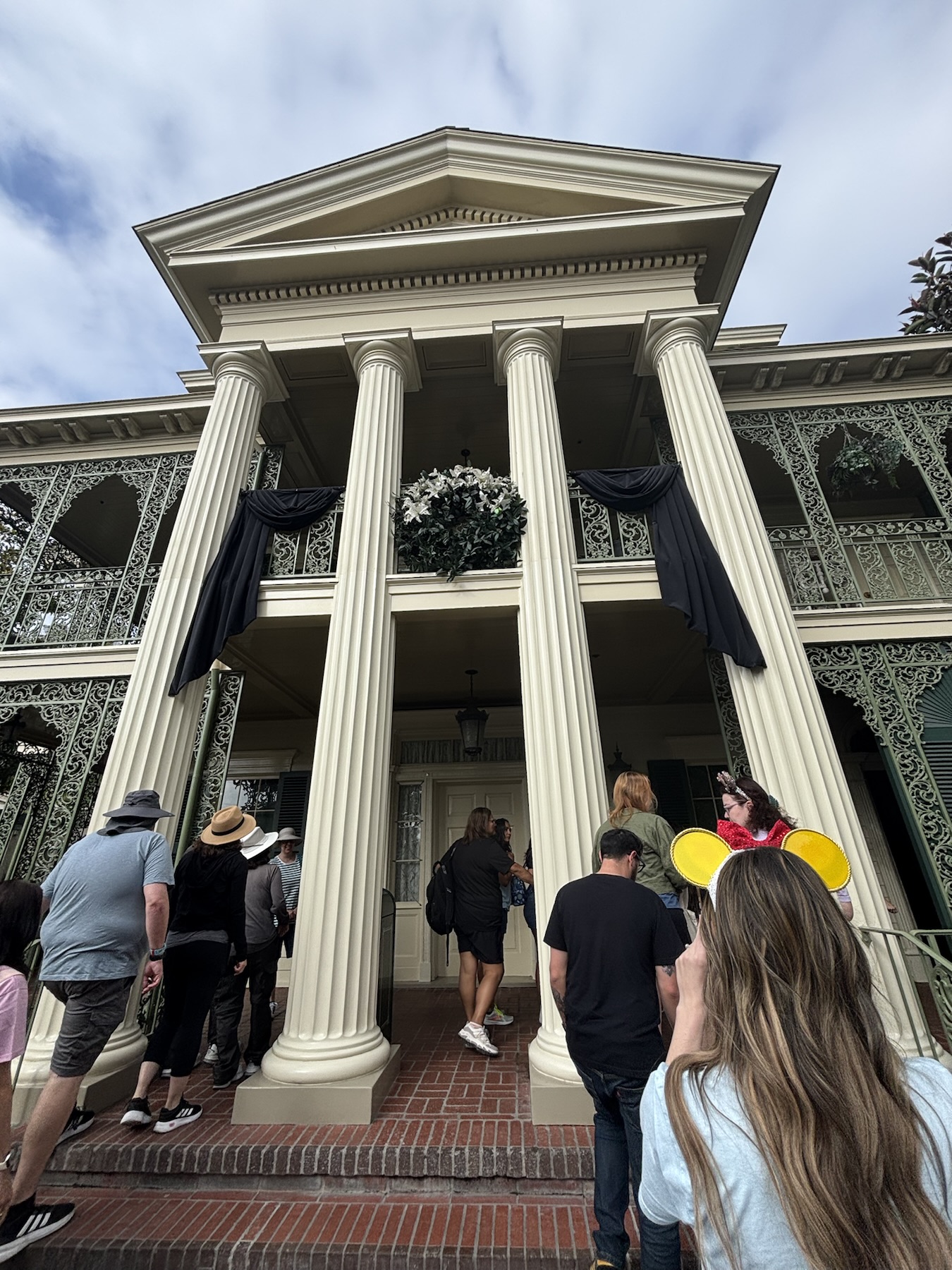 Haunted Mansion in New Orleans Square at Disneyland