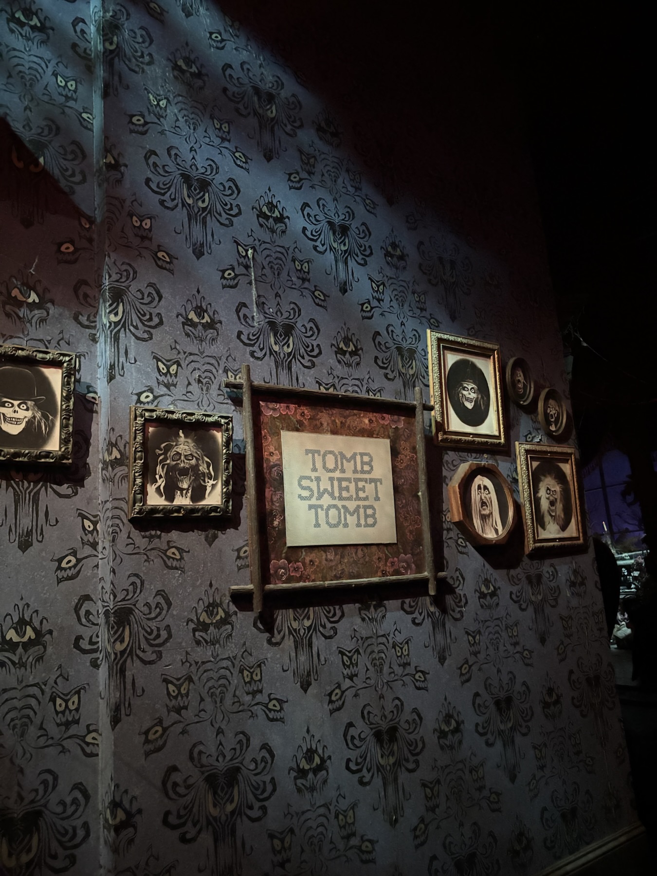 Tomb Sweet Tomb, inside Haunted Mansion at Disneyland