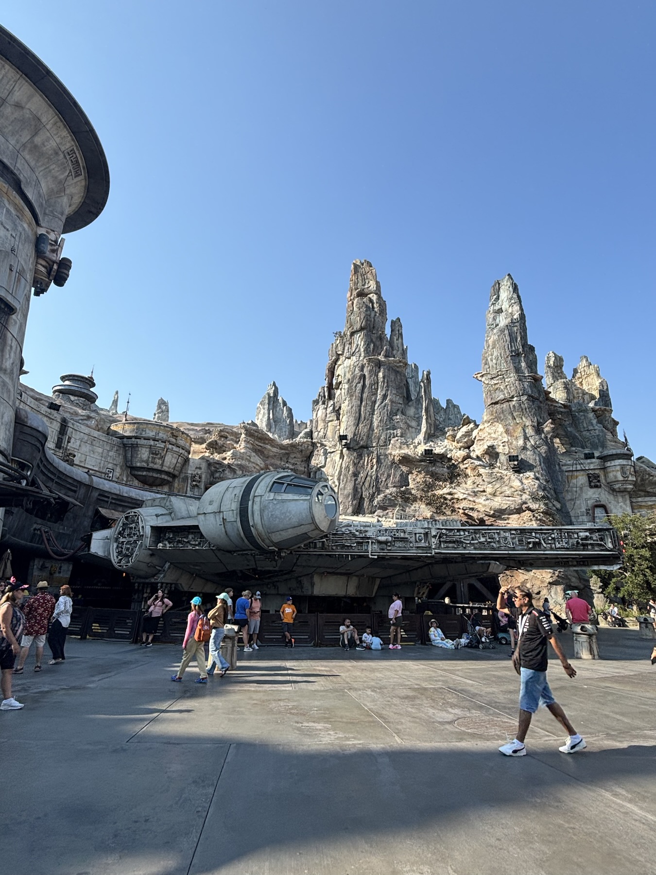Millenium Falcon - Smuggler's Run in Galaxy's Edge at Disneyland