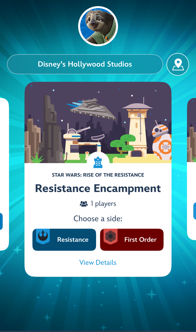 Play Disney Parks App - Galaxy's Edge Games