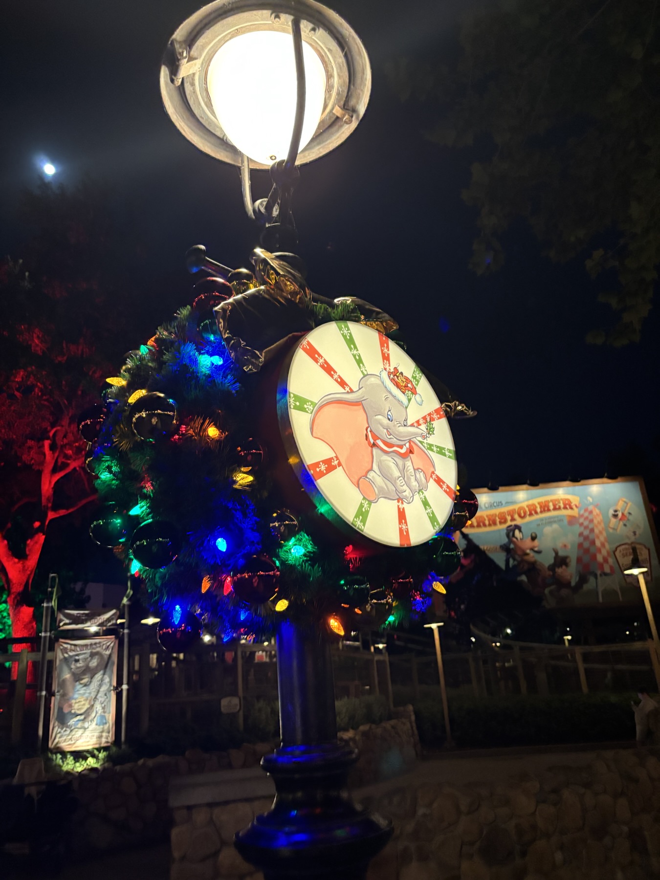 Dumbo Lamppost, Storybook Circus Magic Kingdom