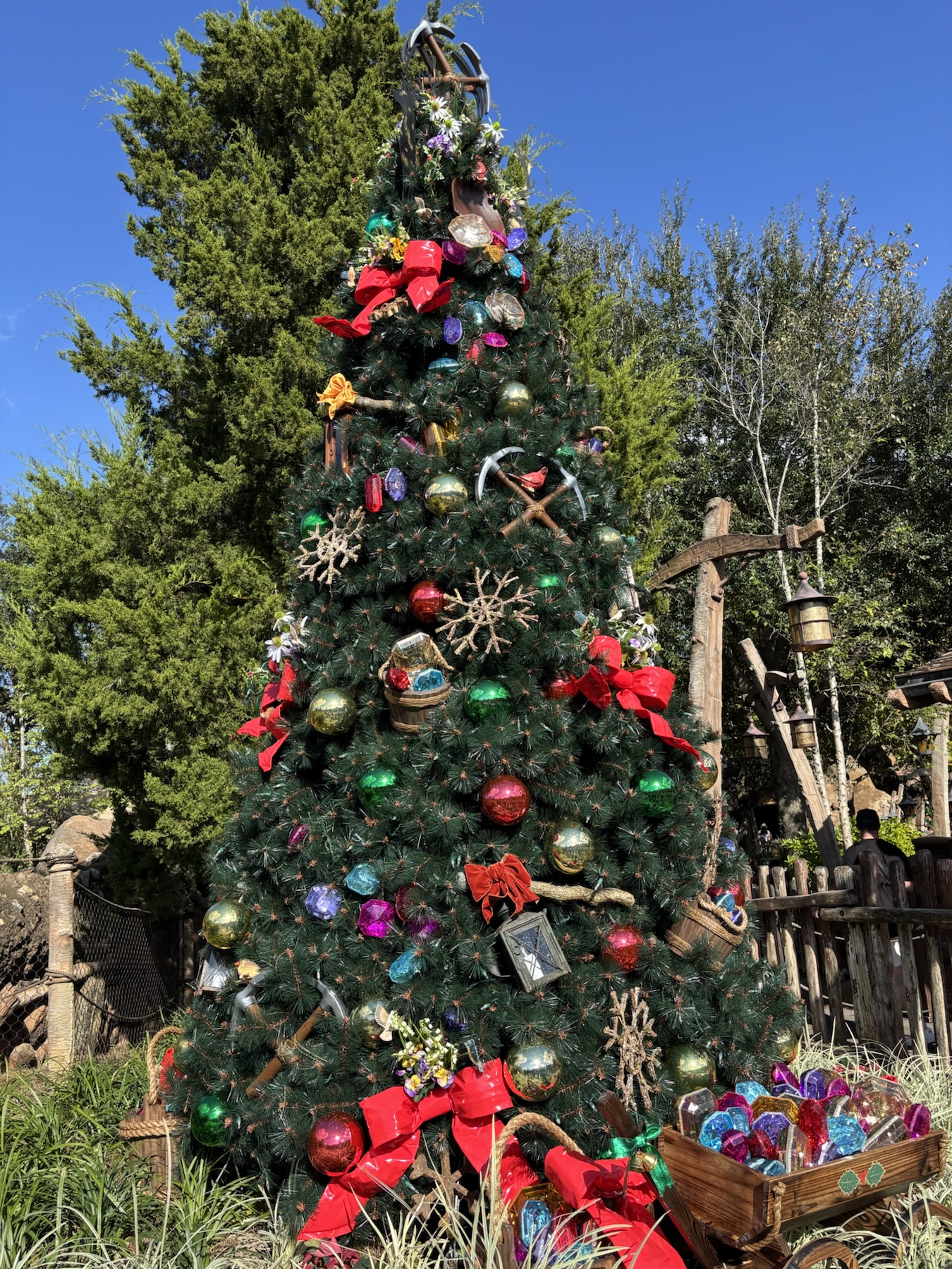 Seven Dwarfs Mine Train Christmas Tree, Fantasyland, Magic Kingdom
