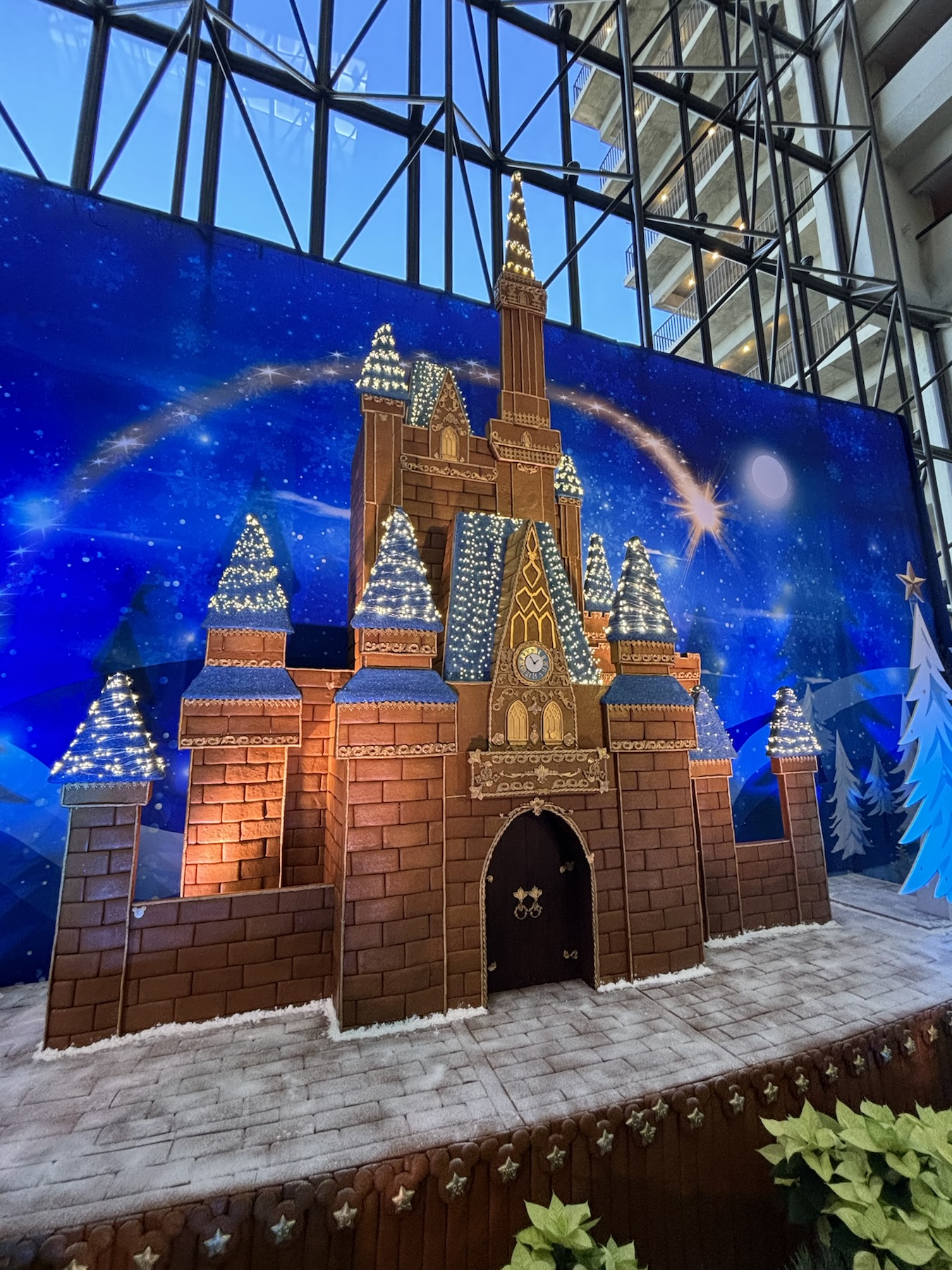 Contemporary Resort Gingerbread House 2024