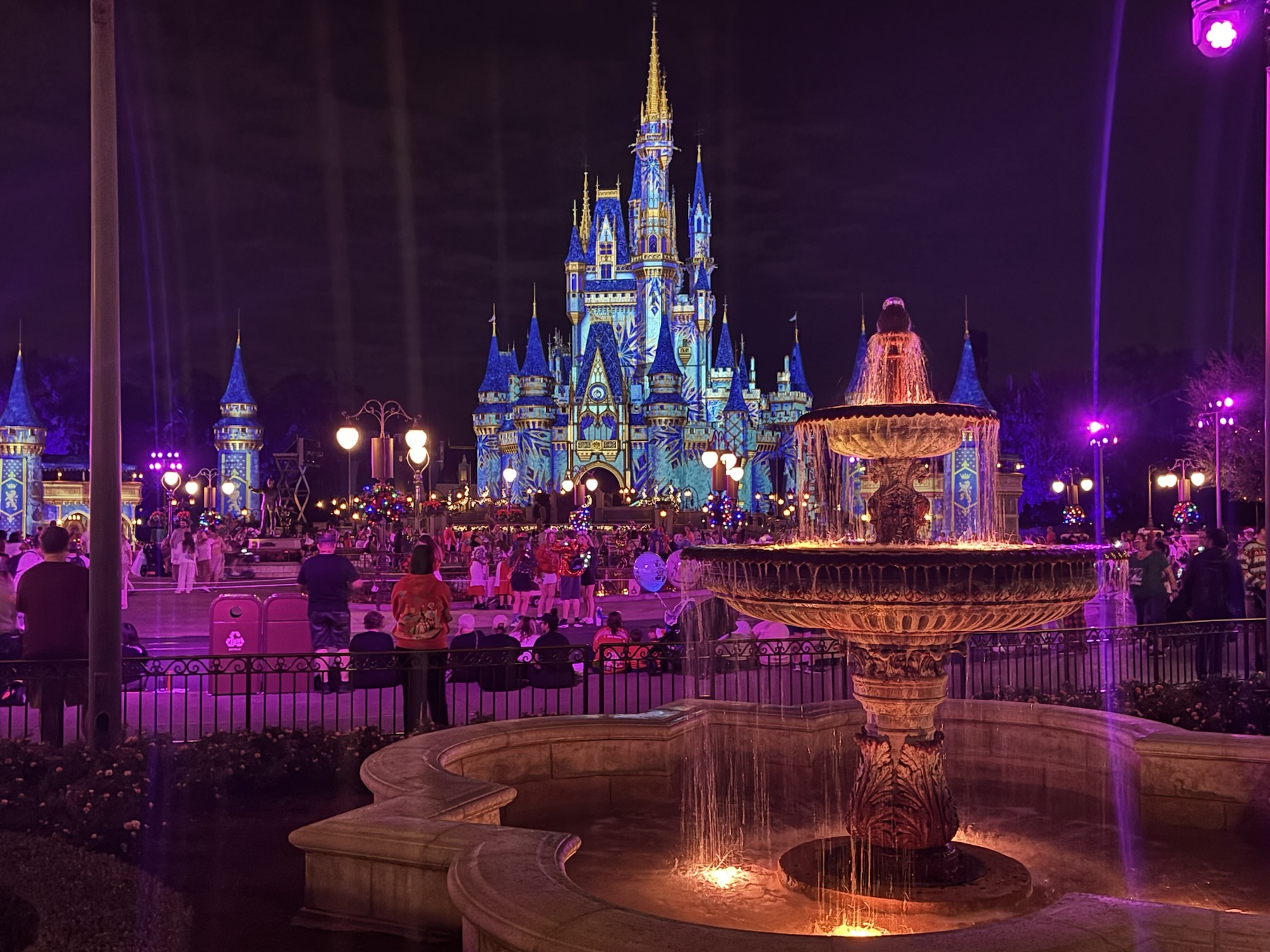 Cinderella Castle at Night, Magic Kingdom