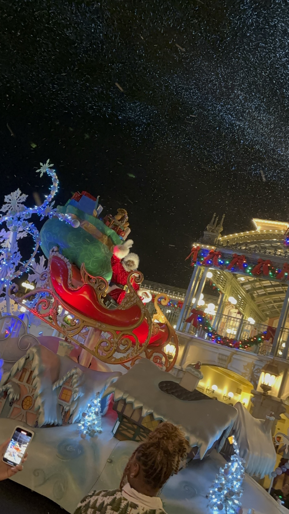 Santa at Mickey's Very Merry Christmas Party 2024