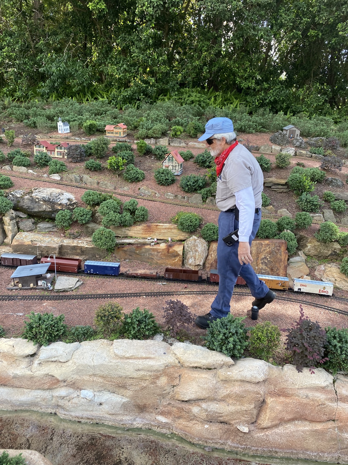Tending to the Trains on the Romantic Road, Germany, EPCOT