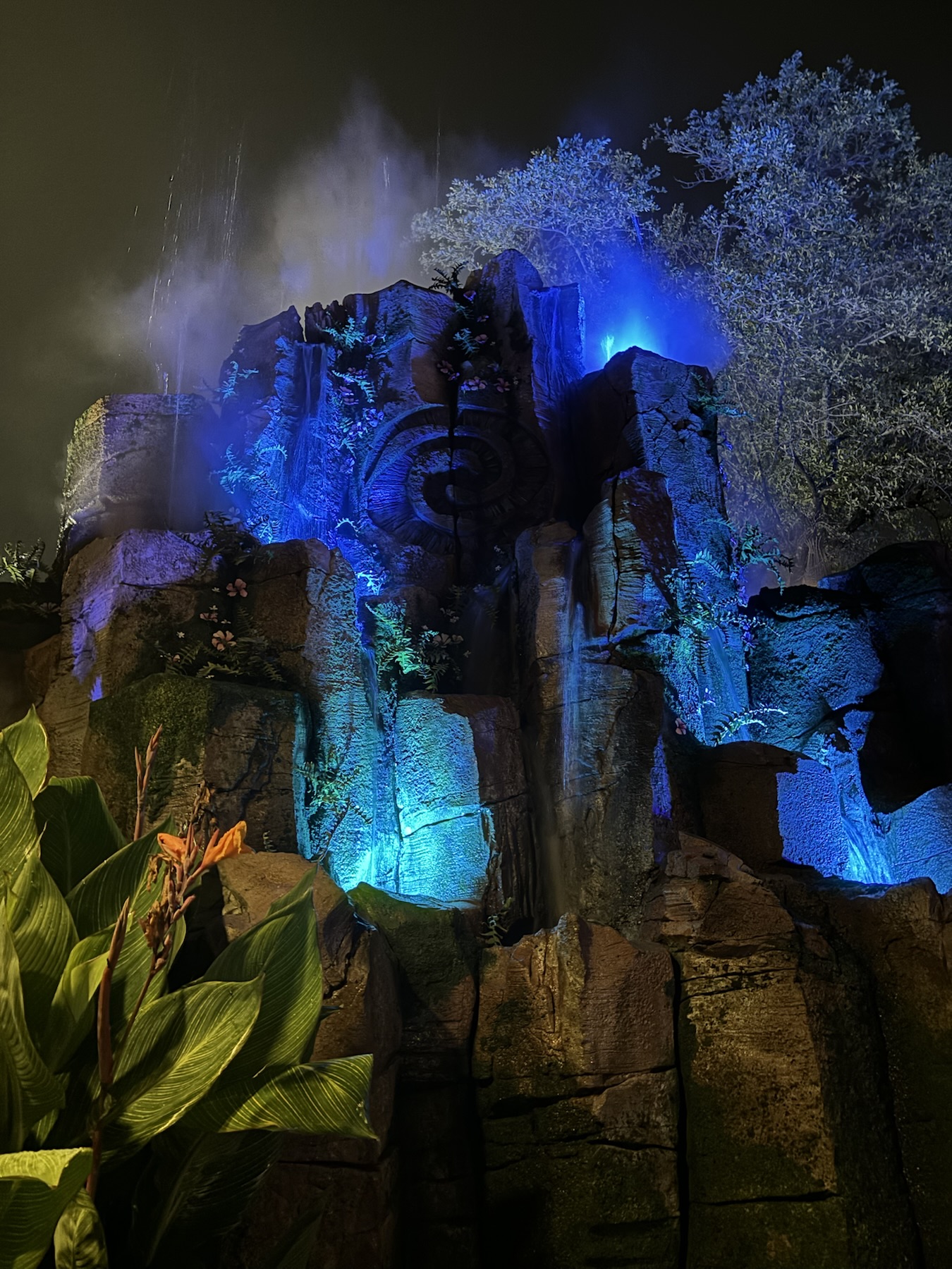 Journey of Water at night, EPCOT