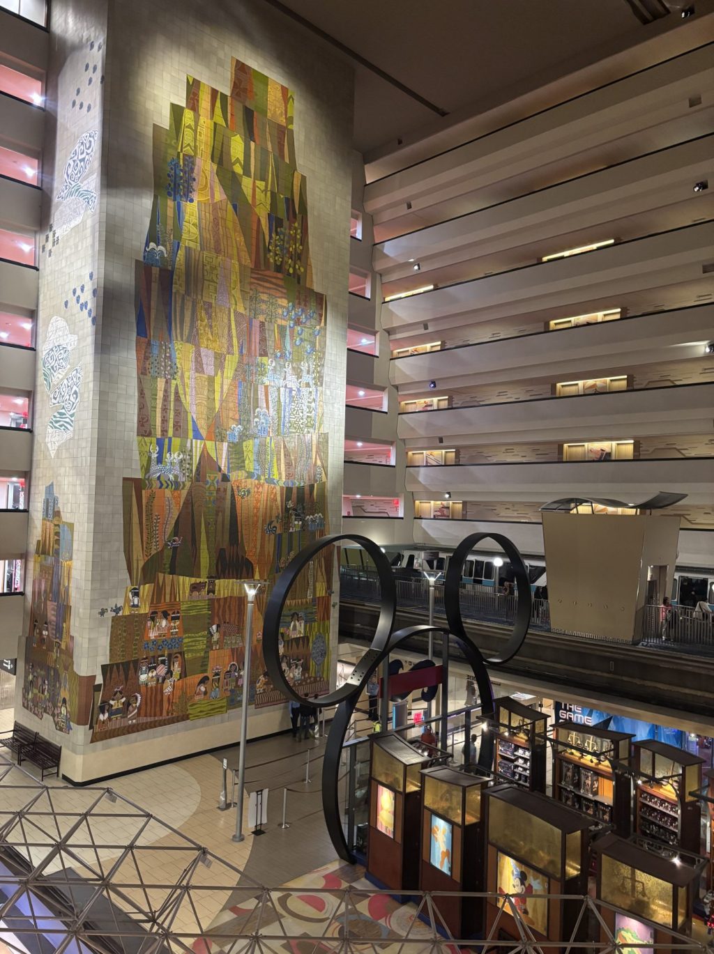 Grand Canyon Concourse Mural at Contemporary Resort