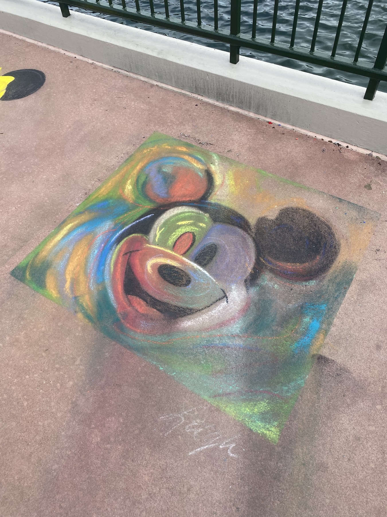 Chalk Art at EPCOT International Festival of the Arts
