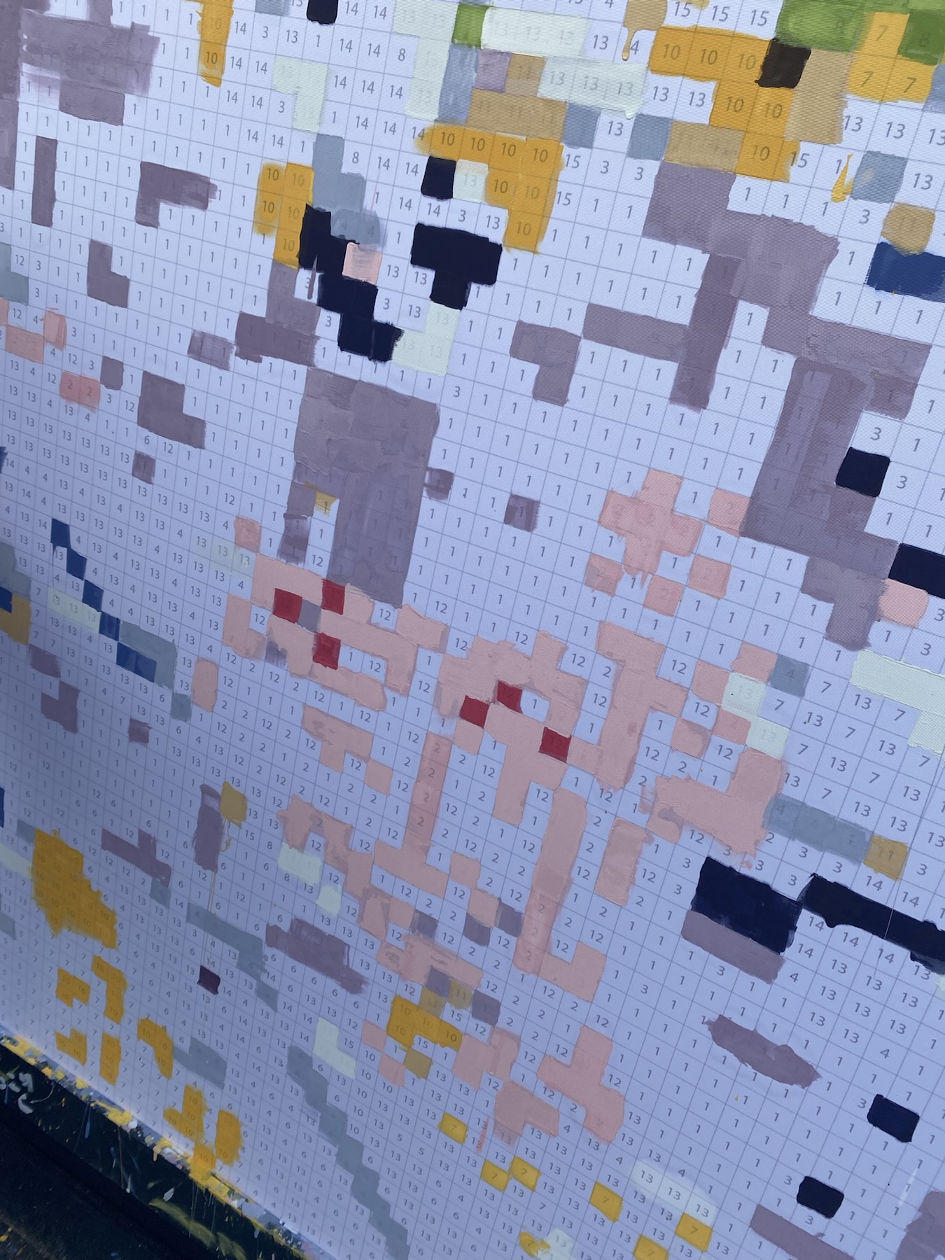 Paint by Numbers at EPCOT International Festival of the Arts