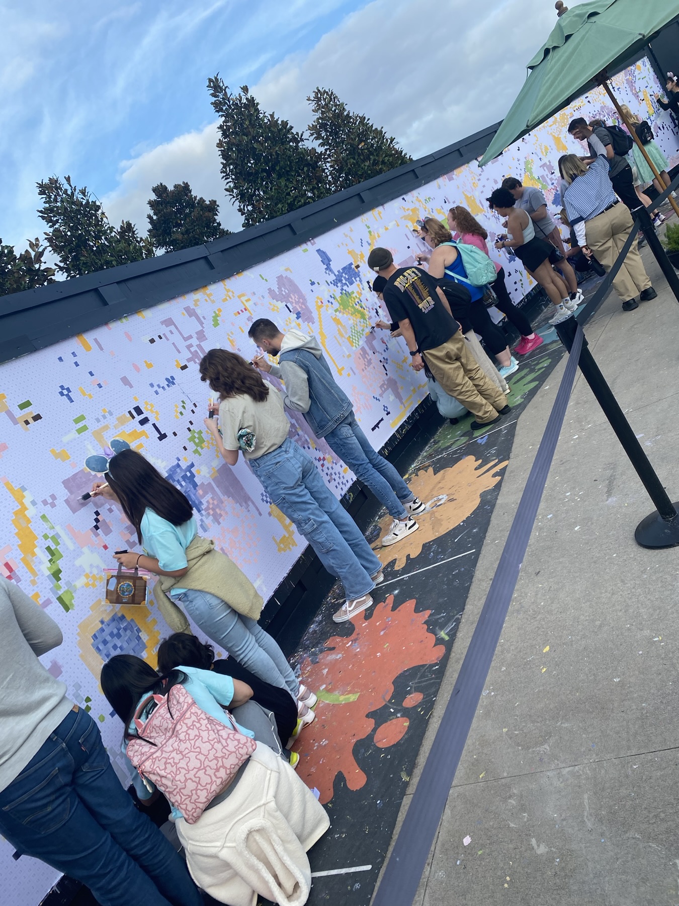 Paint by Numbers at EPCOT International Festival of the Arts