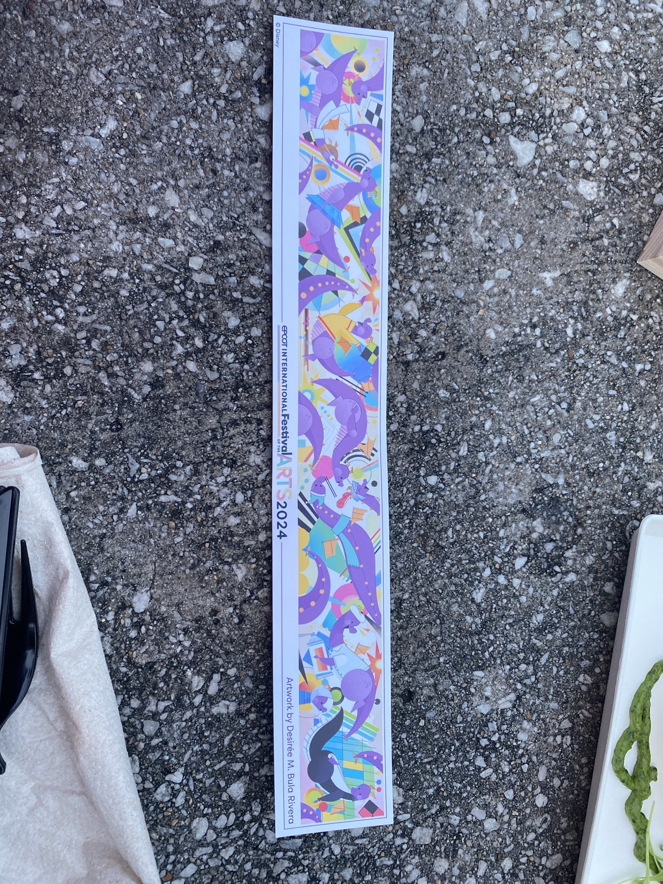 Paint by Numbers at EPCOT International Festival of the Arts