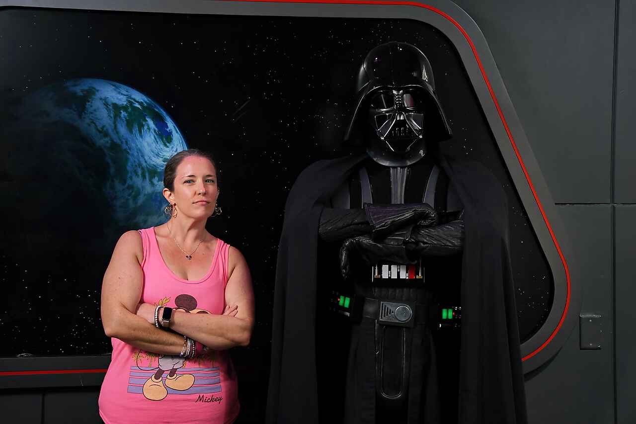 Photopass with Darth Vader