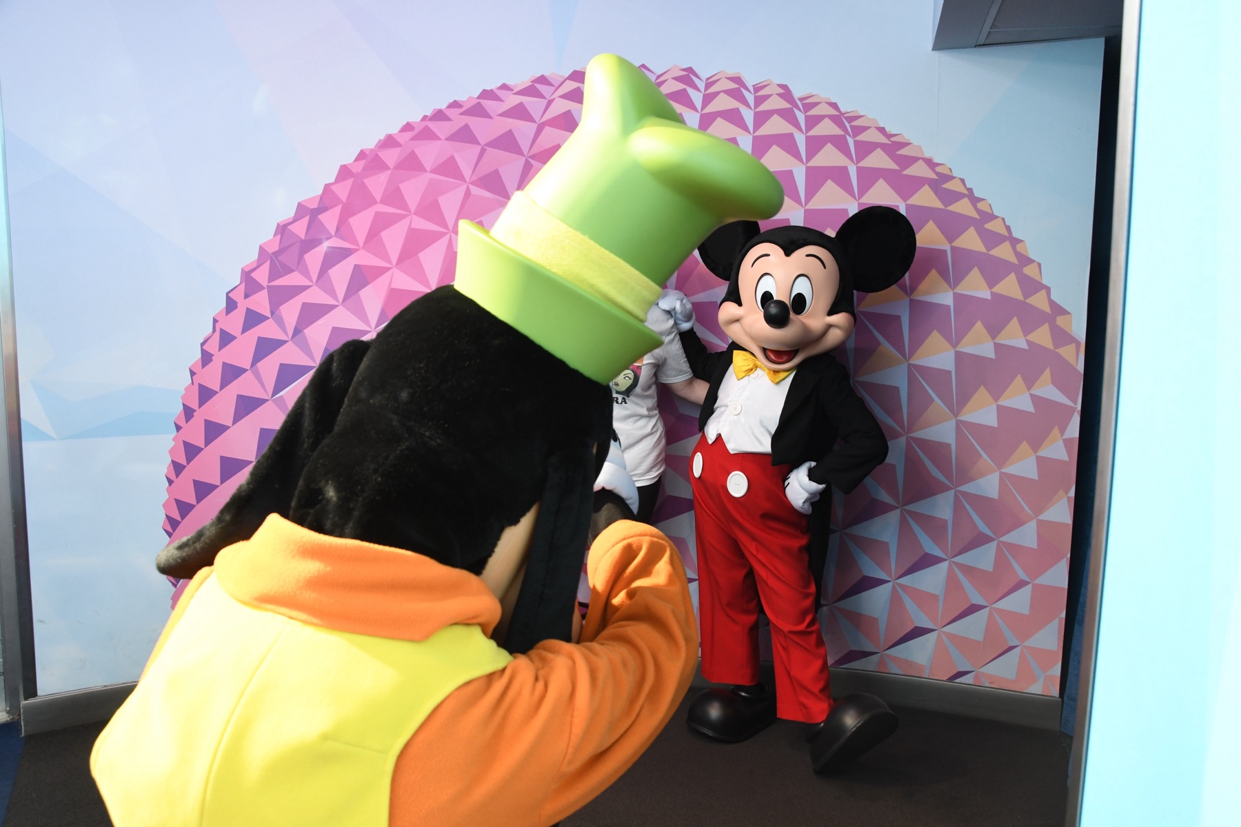 Photopass with Mickey and Friends at EPCOT