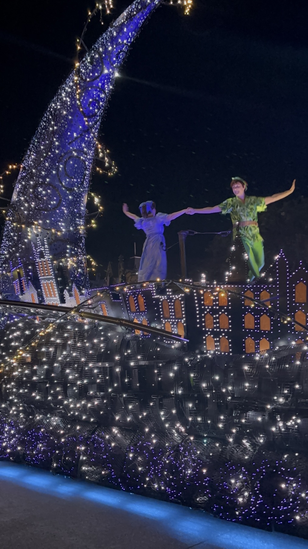 Peter Pan and Wendy, Starlight Parade Magic Kingdom