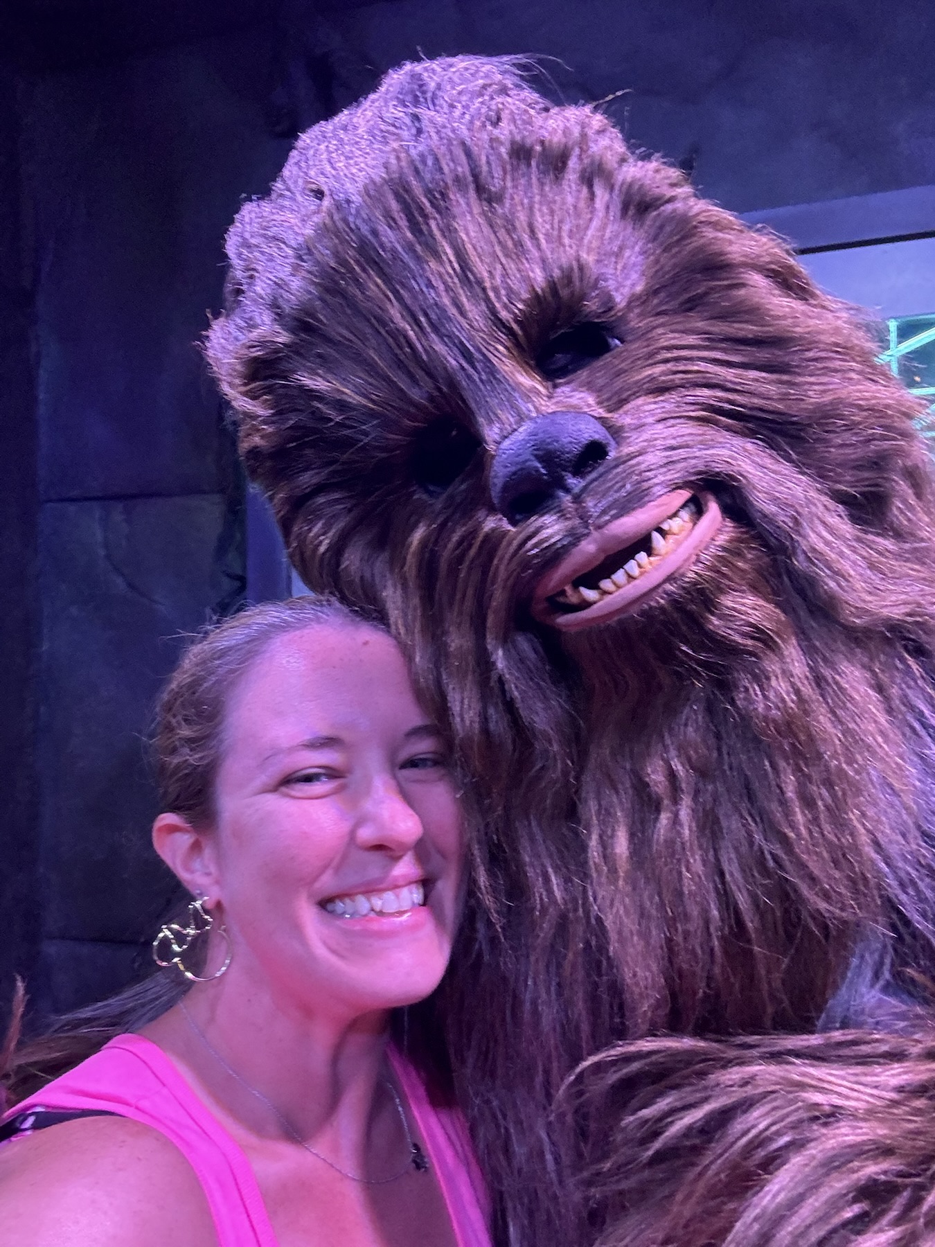 Selfie with Chewbacca