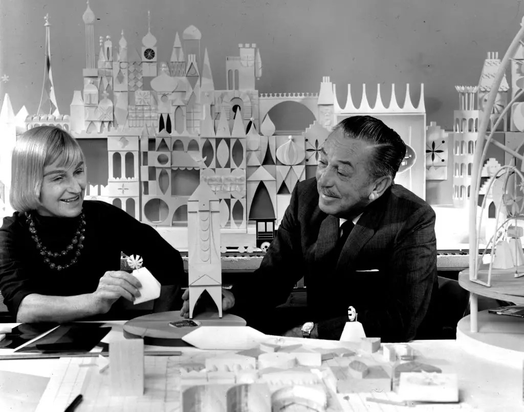 Mary Blair and Walt Disney