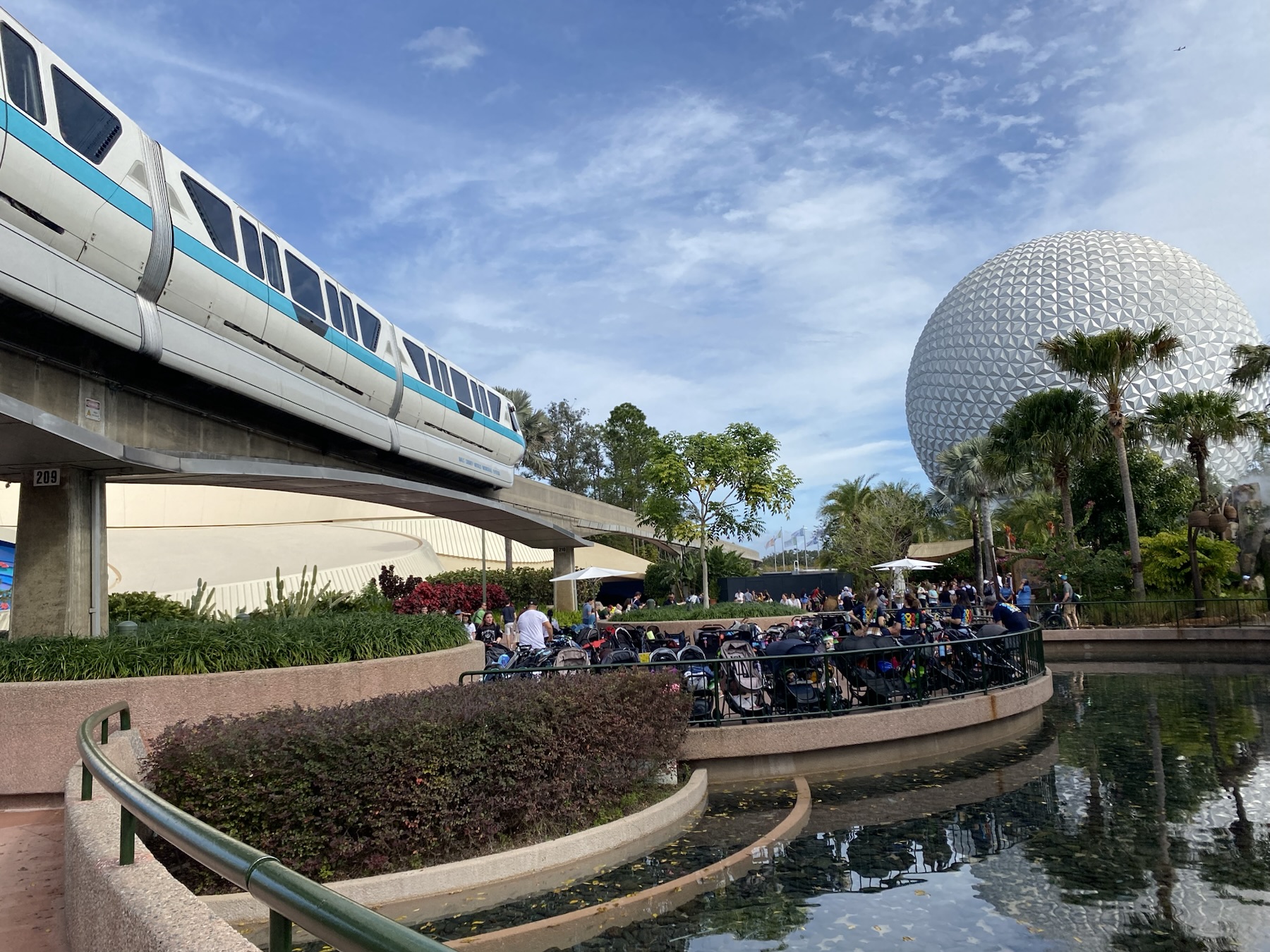 Monorail at EPCOT