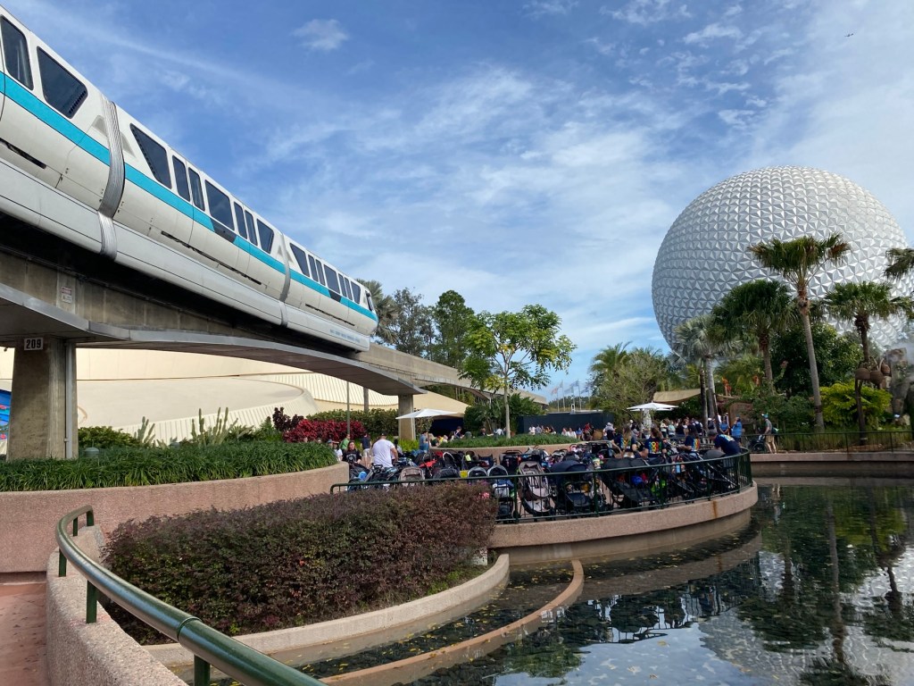 Monorail at EPCOT